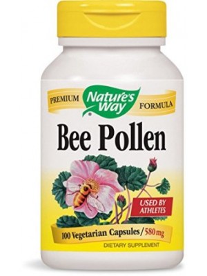 Bee pollen 580 mg. 100 capsules